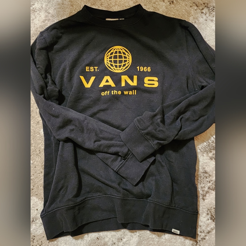 VANS MENS CREW NECK SWEATSHIRT M